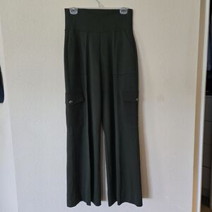 CAbi Olive Wide Leg Pants
